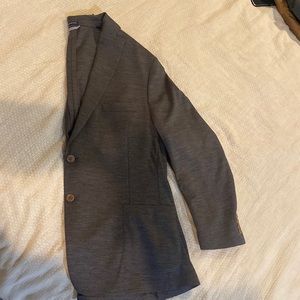 Hart Schaffer Marx active merino knit sport coat no wrinkle fabric